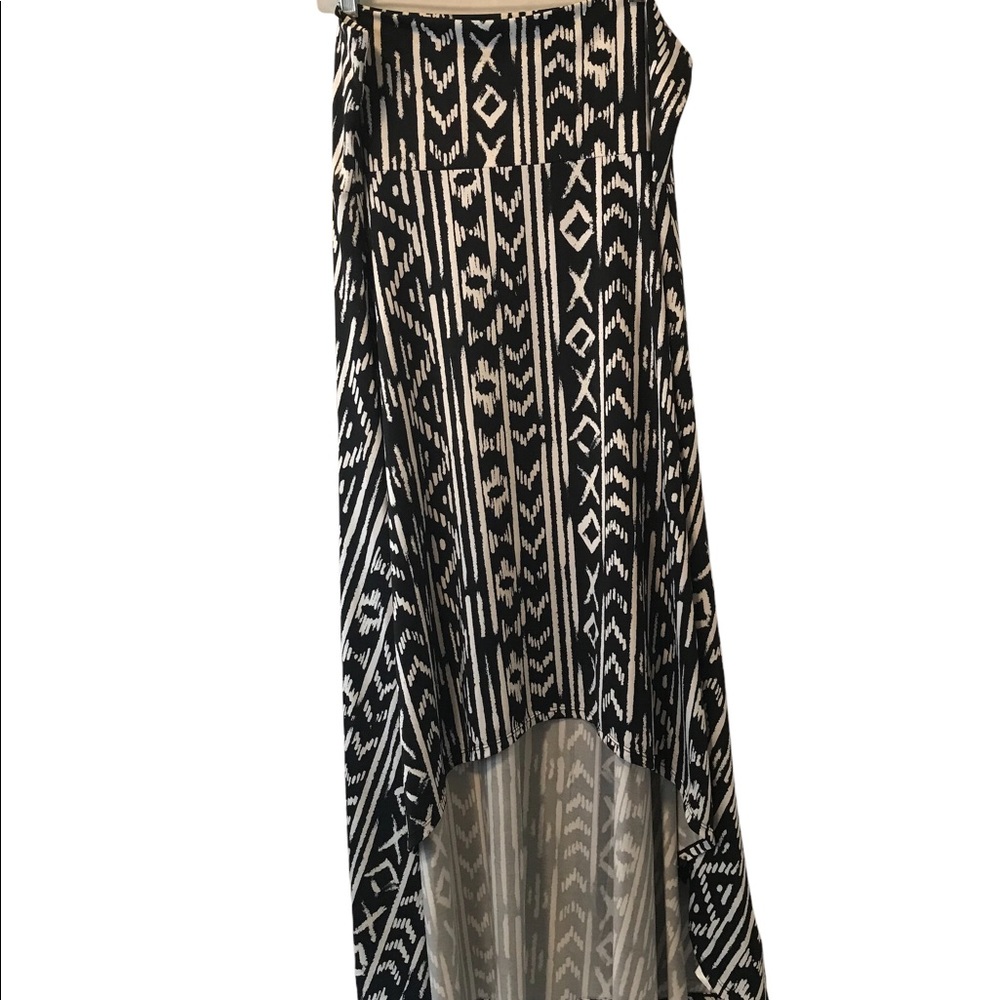 LuLaRoe high low maxi skirt